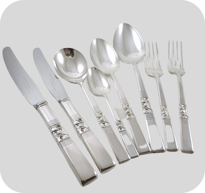 Silver plating on Spoons & Forks